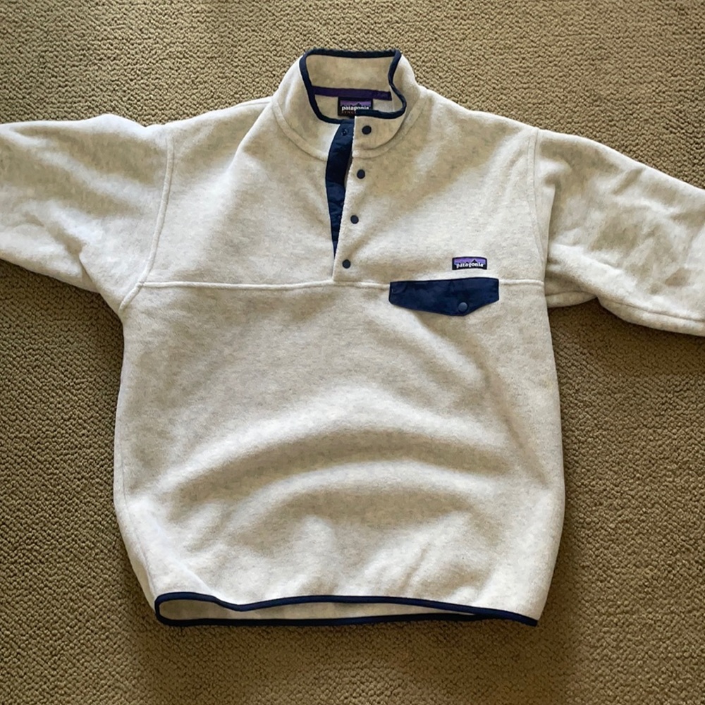 Patagonia Oatmeal Synchilla - Large